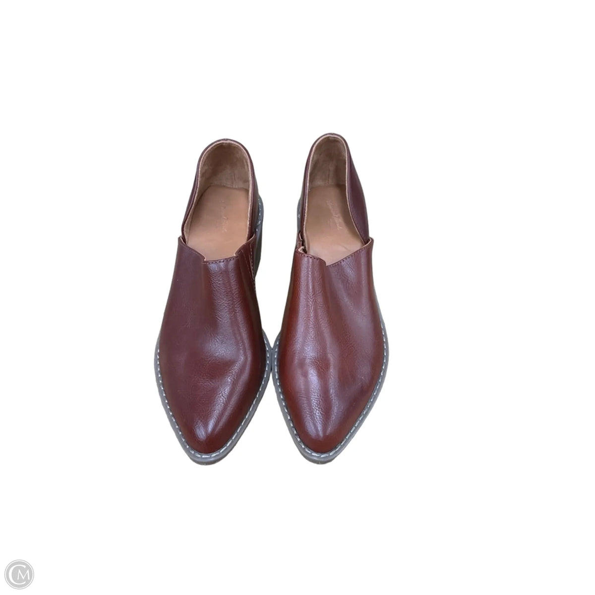 Boots Ankle Heels By Universal Thread In Brown, Size: 9