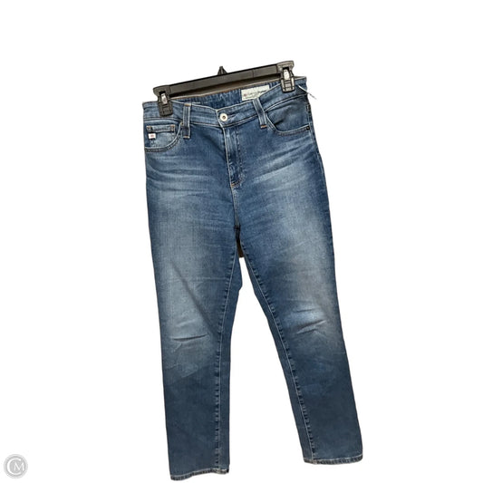 Jeans Straight By Anthropologie In Blue Denim, Size: 6