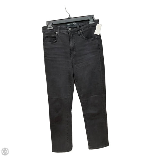 Jeans Straight By Veronica Beard In Black, Size: 6