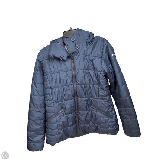 Jacket Puffer & Quilted By Columbia In Navy, Size: M