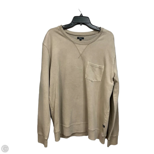 Sweatshirt Crewneck By Rails In Tan, Size: L