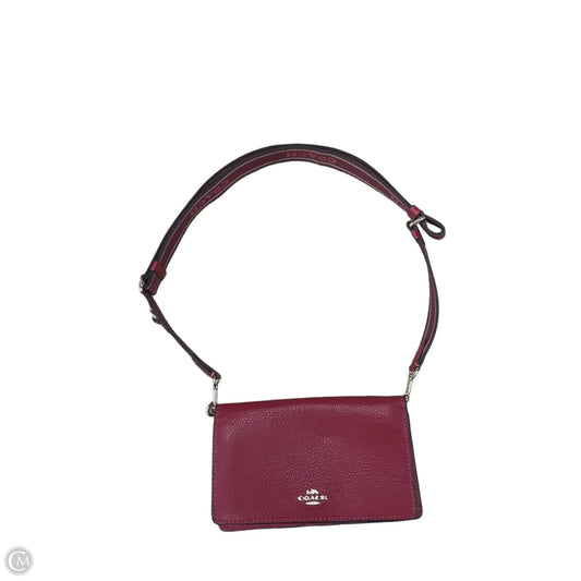 Crossbody Designer By Coach, Size: Small