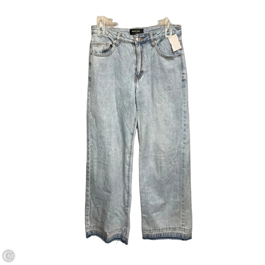 Jeans Wide Leg By White Fox In Blue Denim, Size: 4