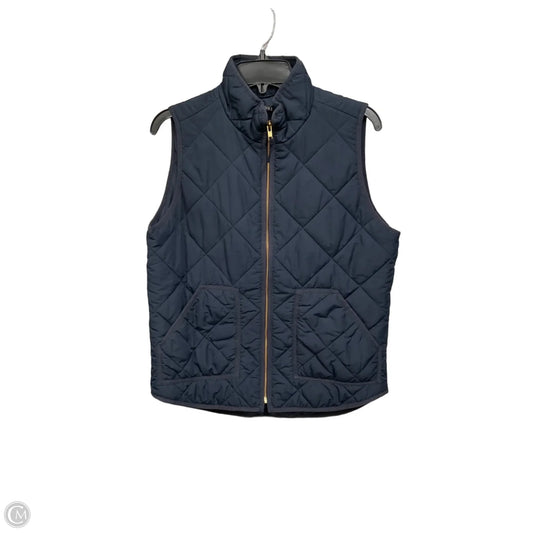 Vest Puffer & Quilted By J. Crew In Navy, Size: M
