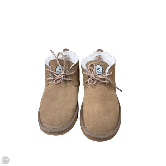 Boots Ankle Flats By Bearpaw In Brown, Size: 8