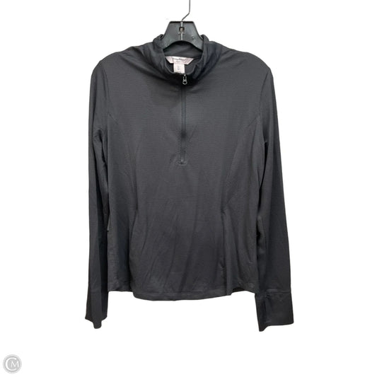 Athletic Top Long Sleeve Collar By Tommy Bahama In Black, Size: L