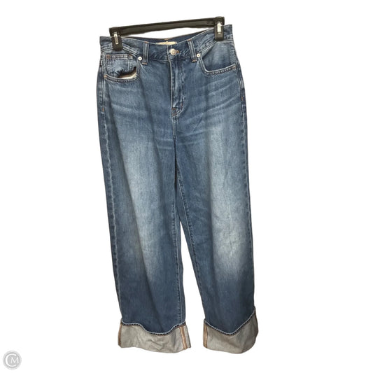 Jeans Wide Leg By Madewell In Blue Denim, Size: 2
