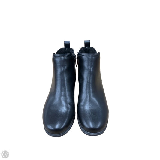 Boots Ankle Heels By Easy Spirit In Black, Size: 7