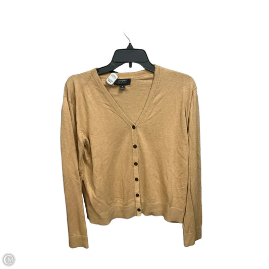 Cardigan By Banana Republic In Tan, Size: S