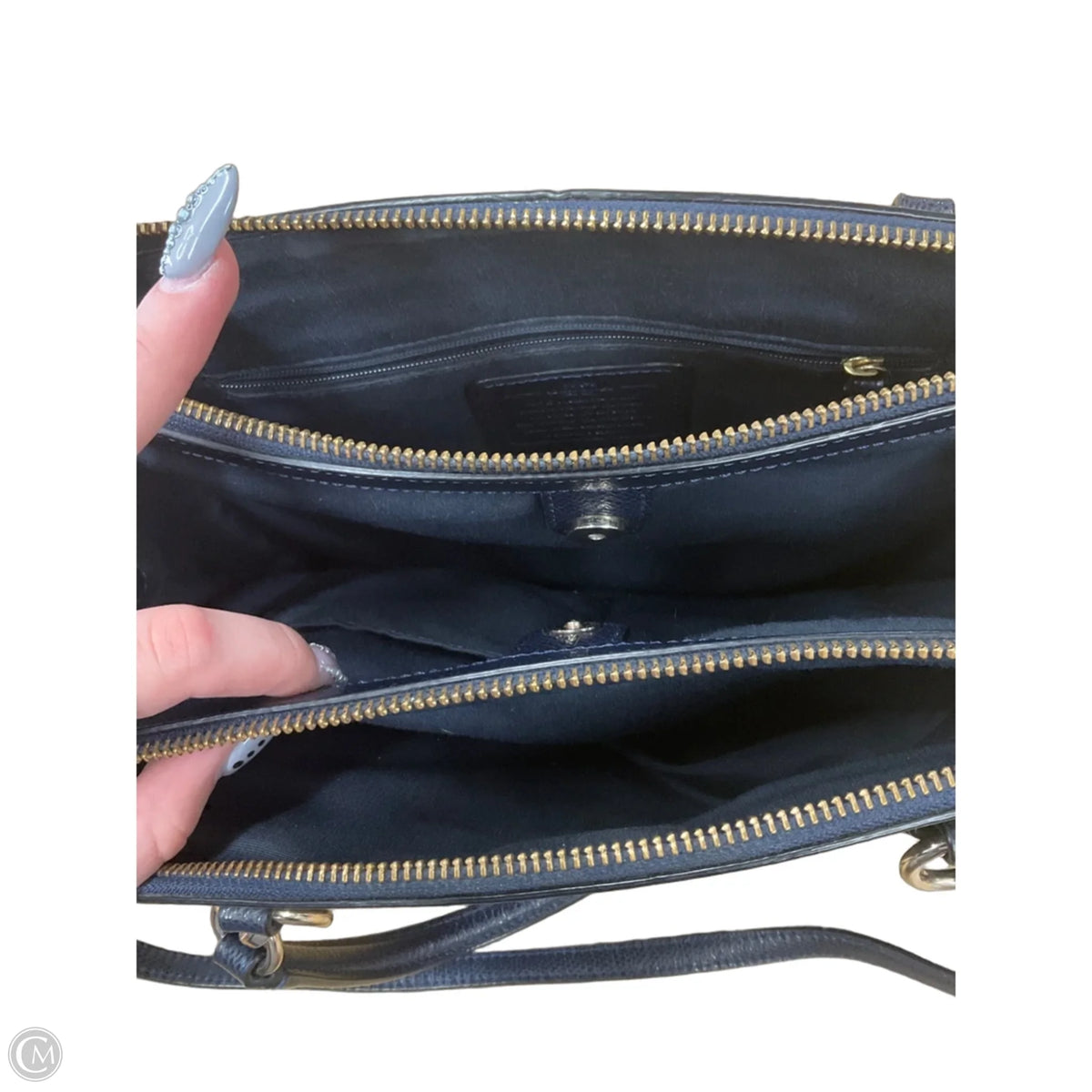 Crossbody Designer By Coach, Size: Medium