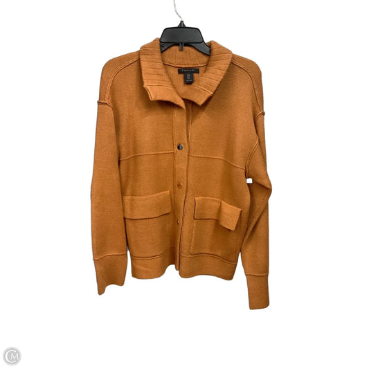 Cardigan By Tahari In Tan, Size: S