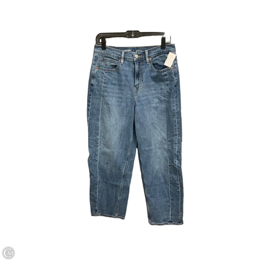 Jeans Straight By Old Navy In Blue Denim, Size: 8
