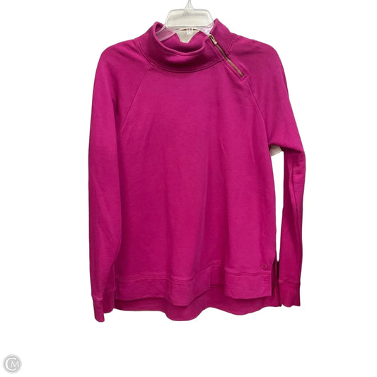 Sweater Cardigan Designer By Lilly Pulitzer In Purple, Size: L