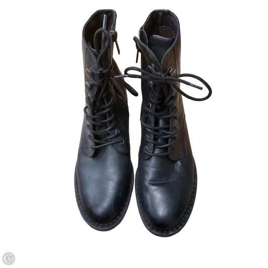 Boots Ankle Flats By Born In Black, Size: 8