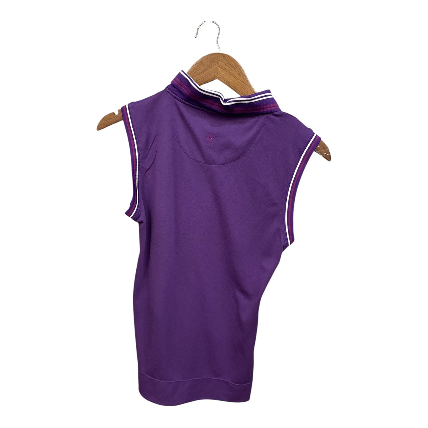 Athletic Top Short Sleeve By Clothes Mentor In Purple, Size: L