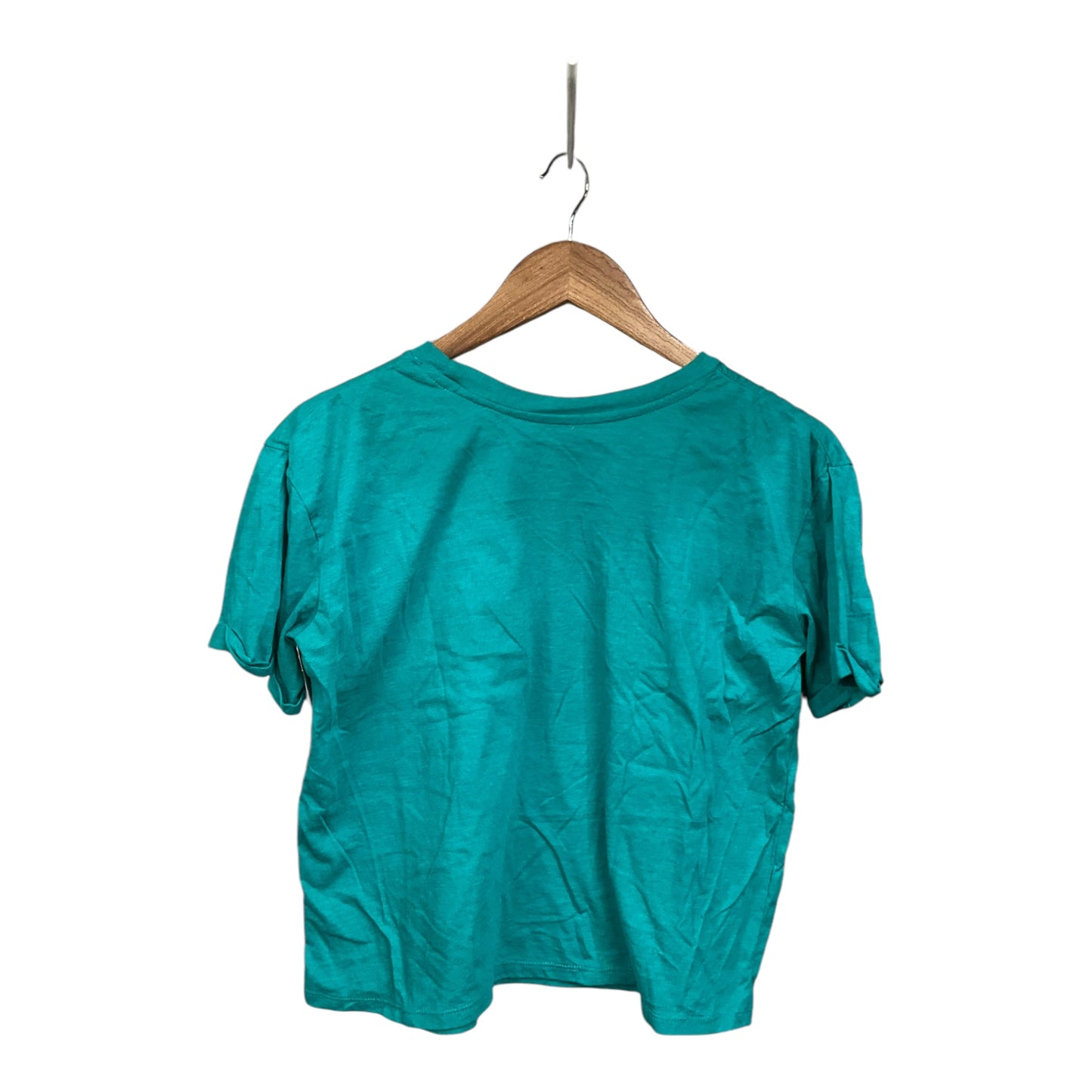 Top Short Sleeve Basic By Natural Life In Green, Size: M