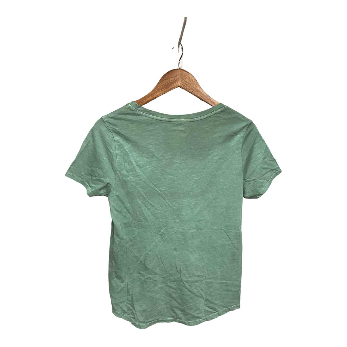 Top Short Sleeve Basic By Old Navy In Green, Size: M