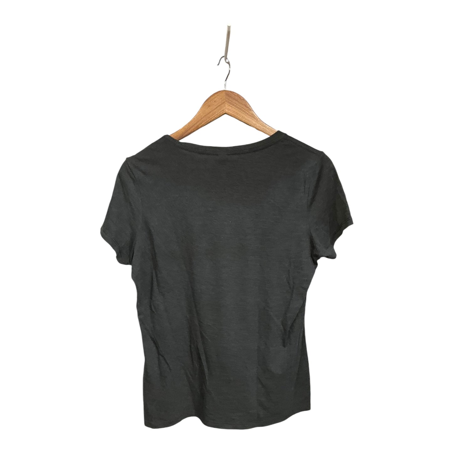 Top Short Sleeve Basic By Clothes Mentor In Black, Size: M