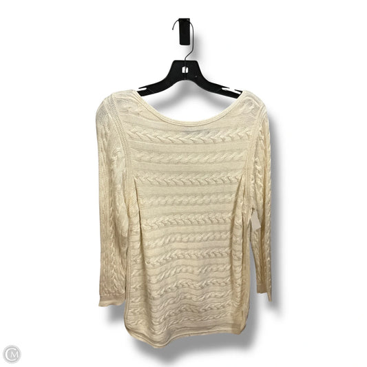Sweater By Ralph Lauren In Cream, Size: 2x