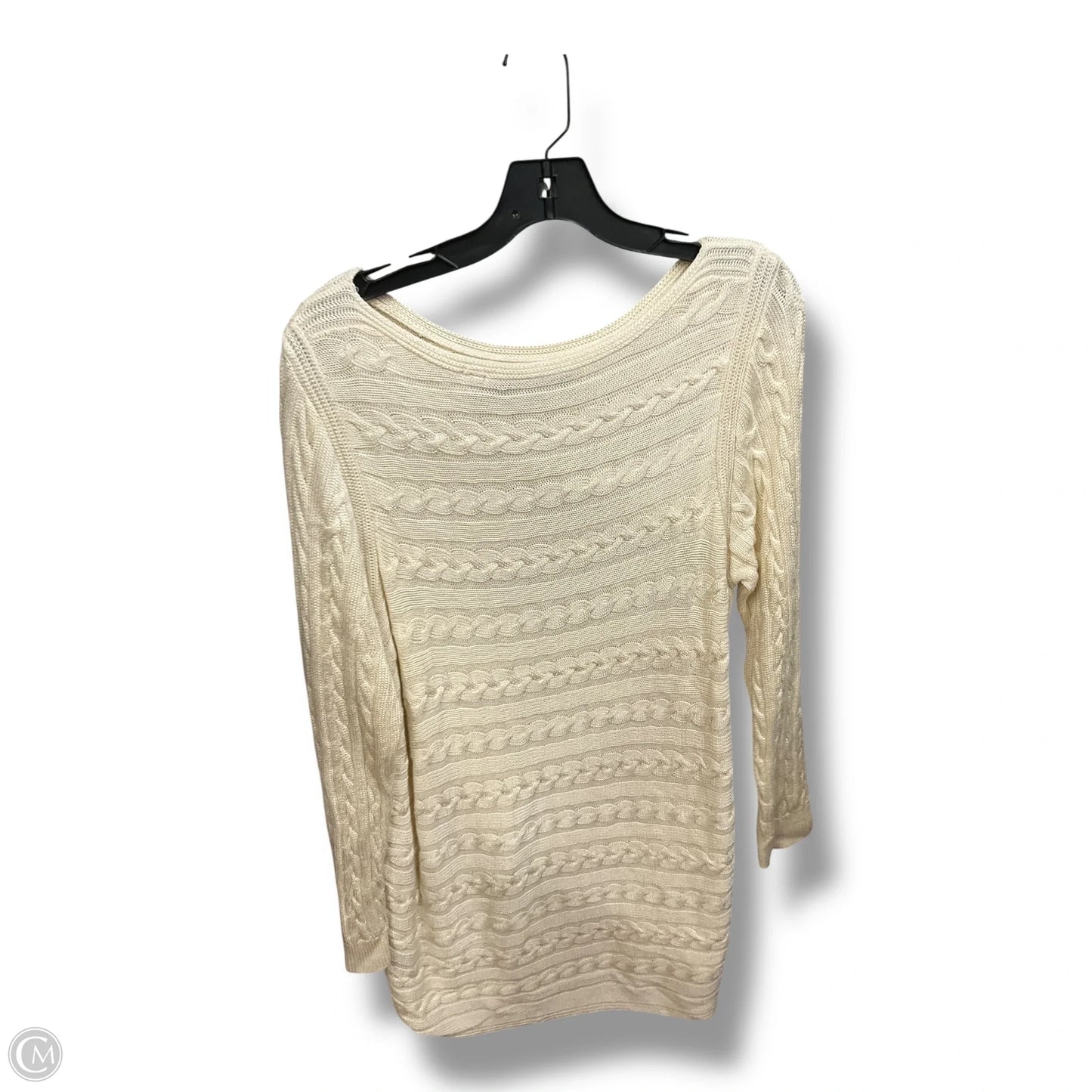 Sweater By Ralph Lauren In Cream, Size: 2x