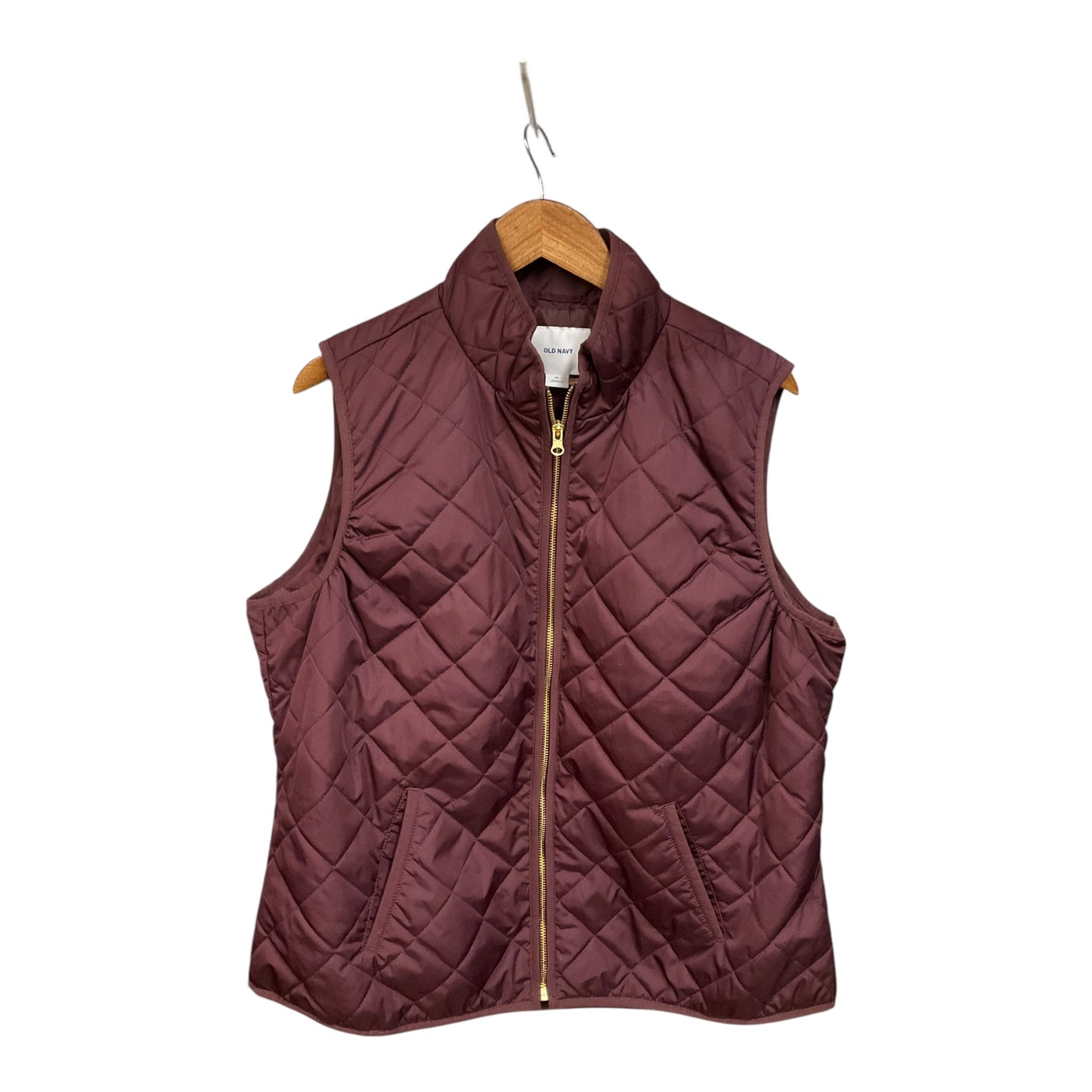 Vest Puffer & Quilted By Old Navy In Purple, Size: Xl