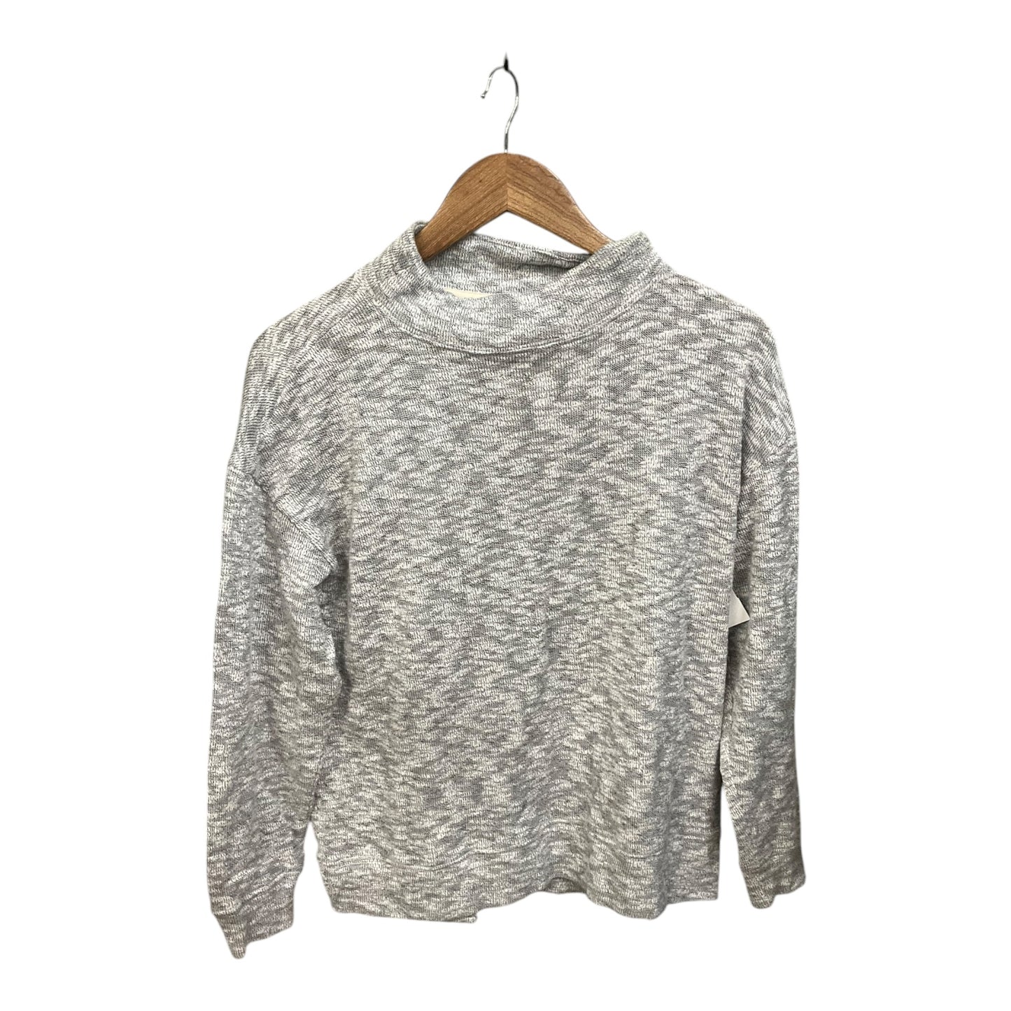 Top Long Sleeve By Lou And Grey In Grey, Size: S