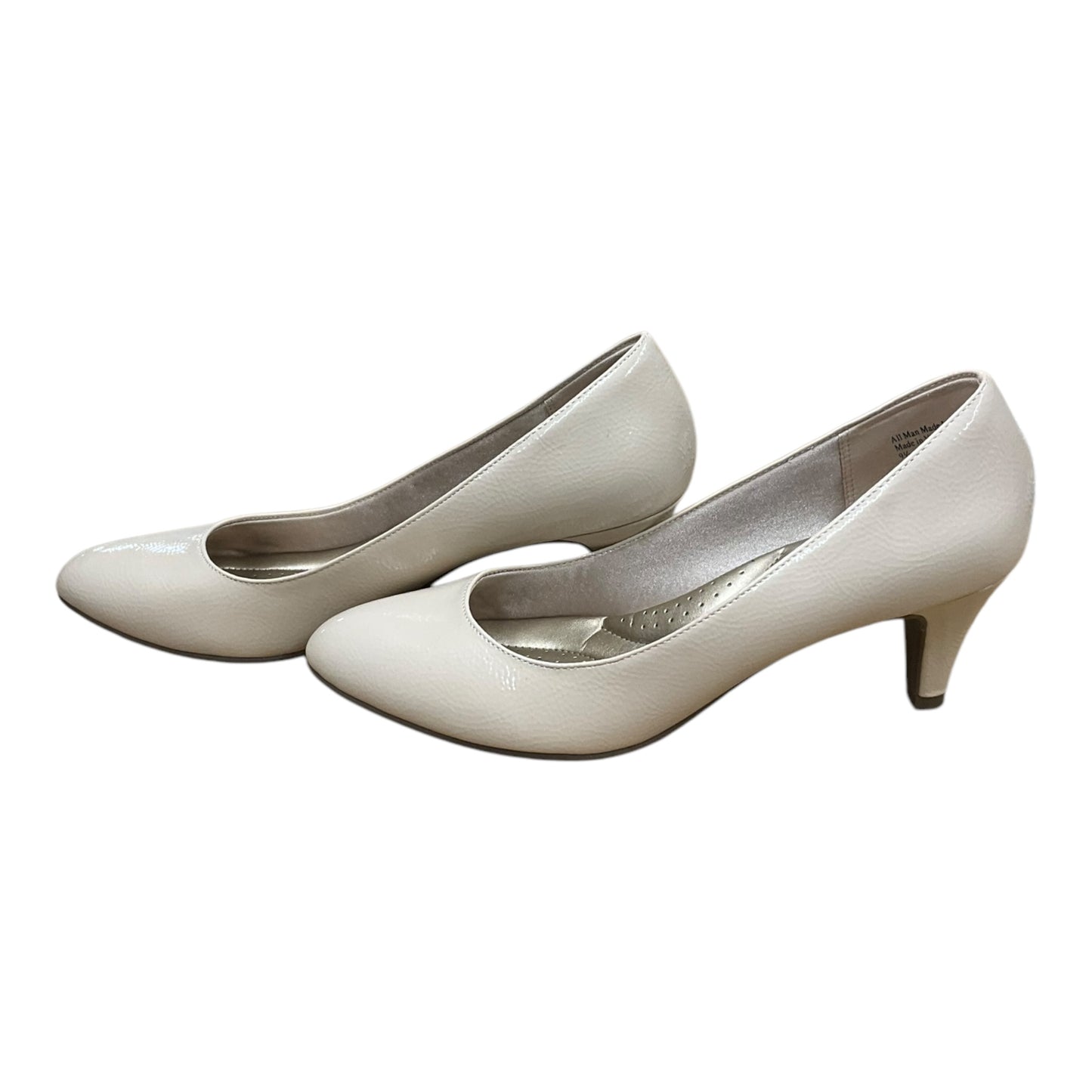 Shoes Heels Stiletto By Coach And Four In Beige, Size: 9.5