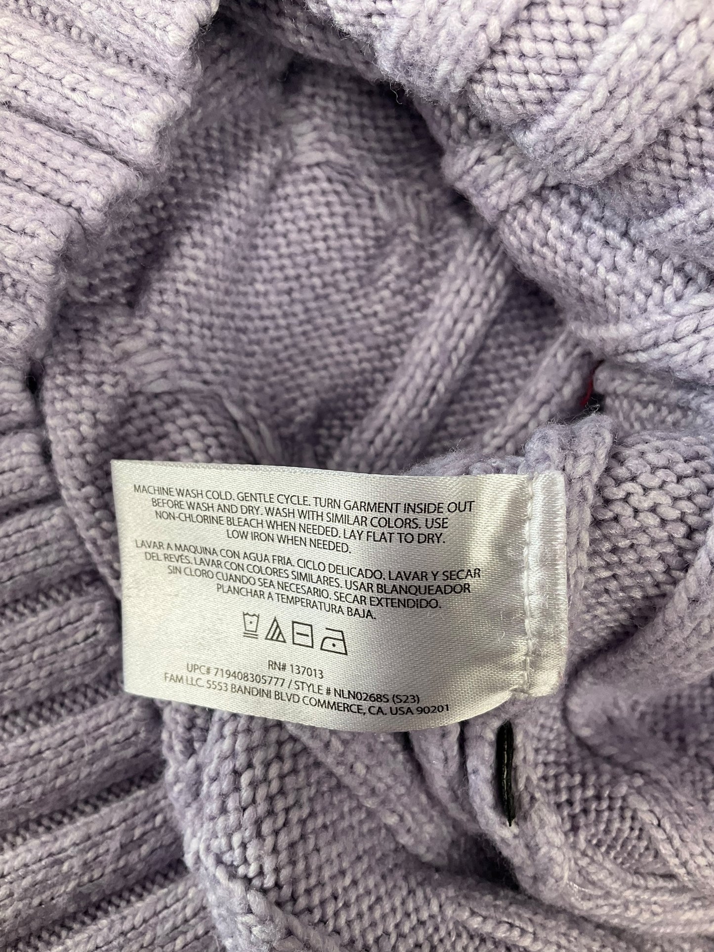 Sweater By Banana Republic In Purple, Size: S