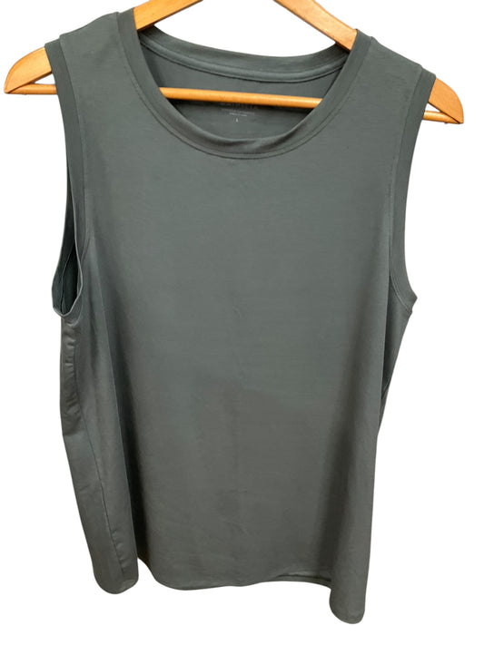 Athletic Tank Top By Athleta In Green, Size: L