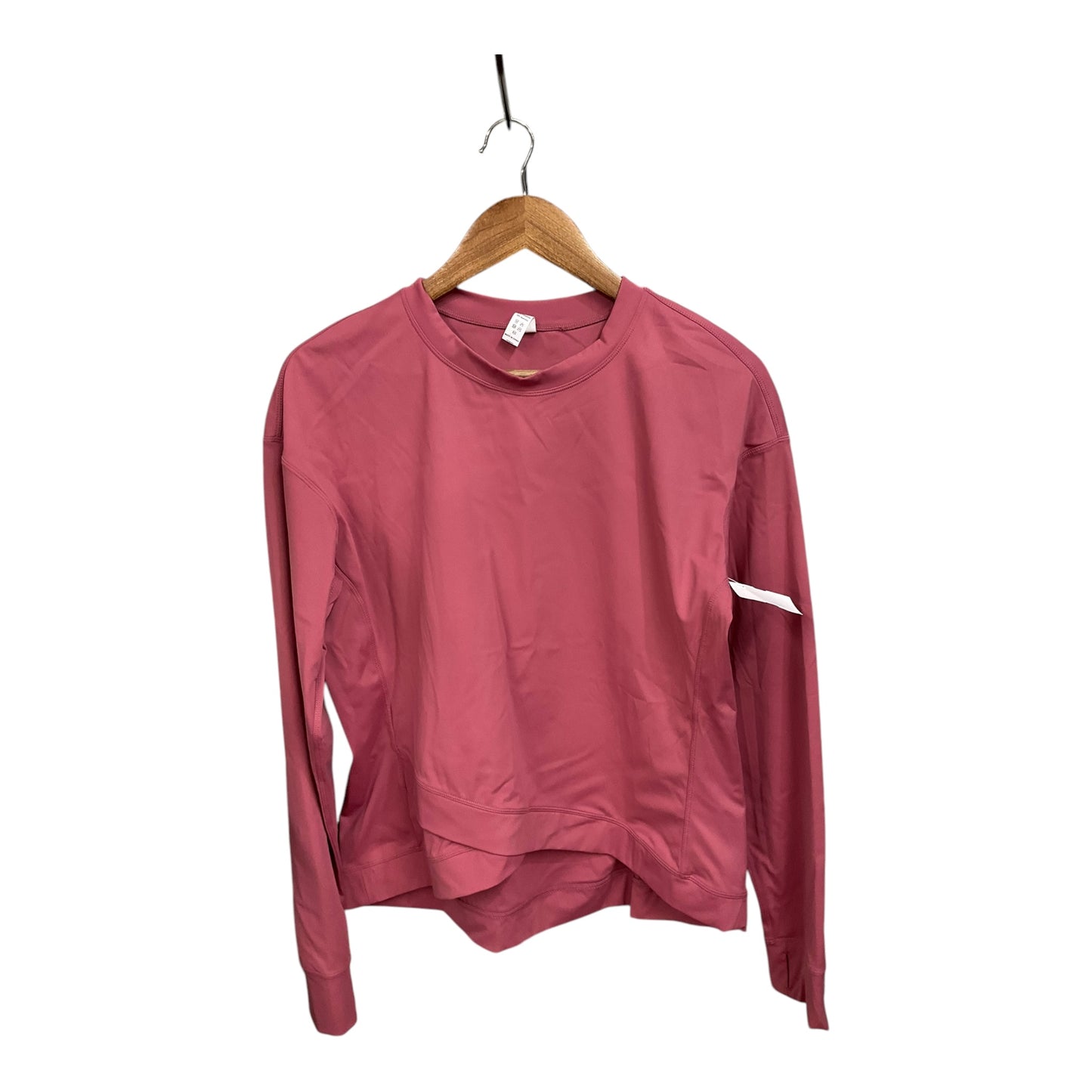 Athletic Top Long Sleeve Crewneck By Clothes Mentor In Pink, Size: Xl