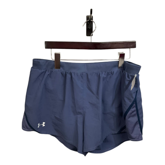 Athletic Shorts By Under Armour In Blue, Size: Xl