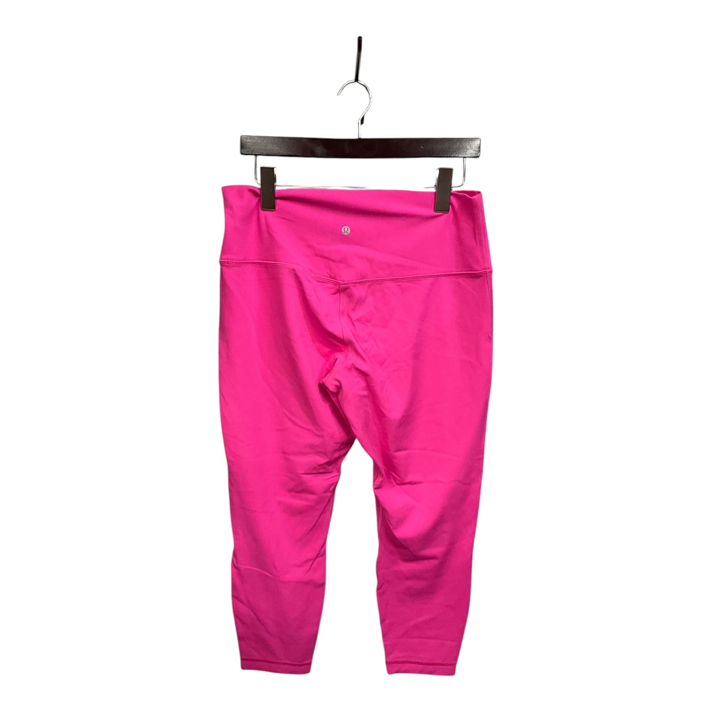 Athletic Capris By Lululemon In Pink, Size: L