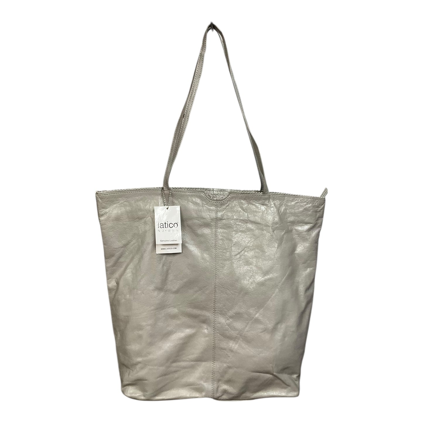 Tote Leather By Cmb, Size: Large