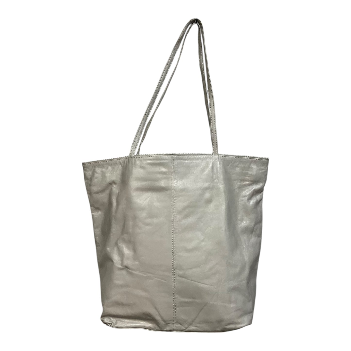 Tote Leather By Cmb, Size: Large