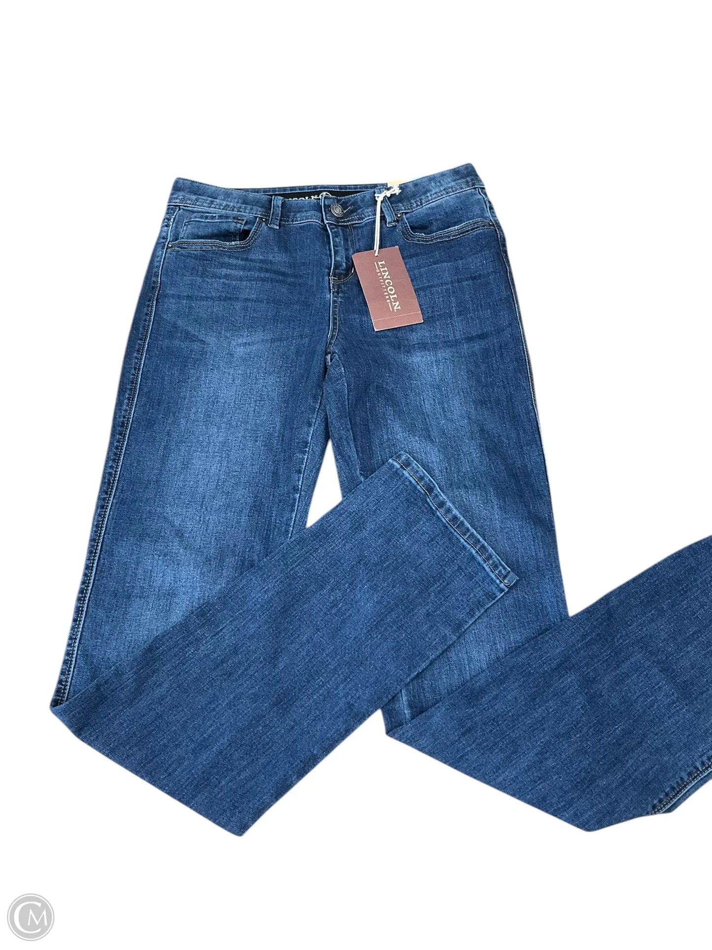 Jeans Straight By Clothes Mentor In Blue Denim, Size: 8