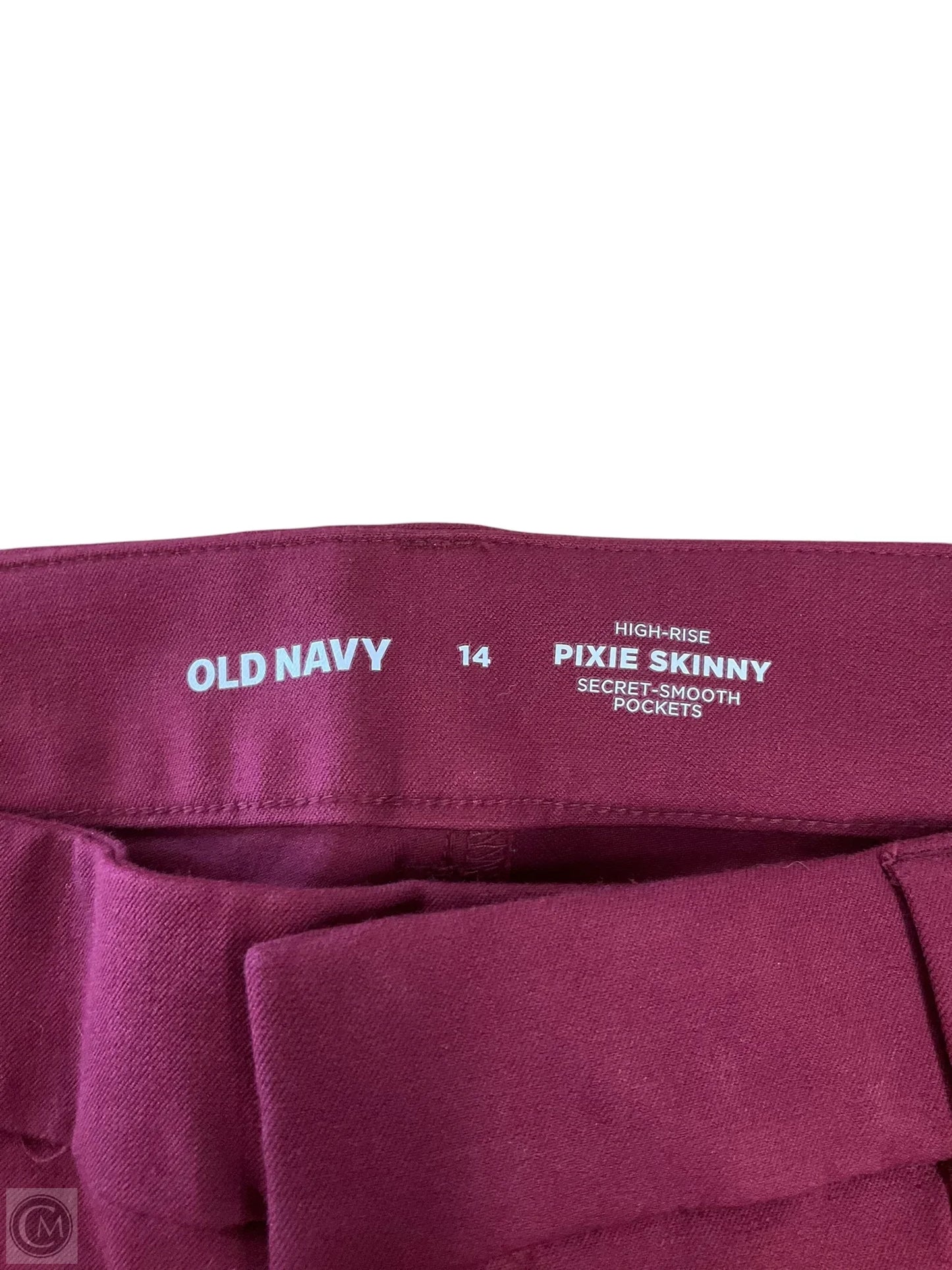 Pants Other By Old Navy In Maroon, Size: 14