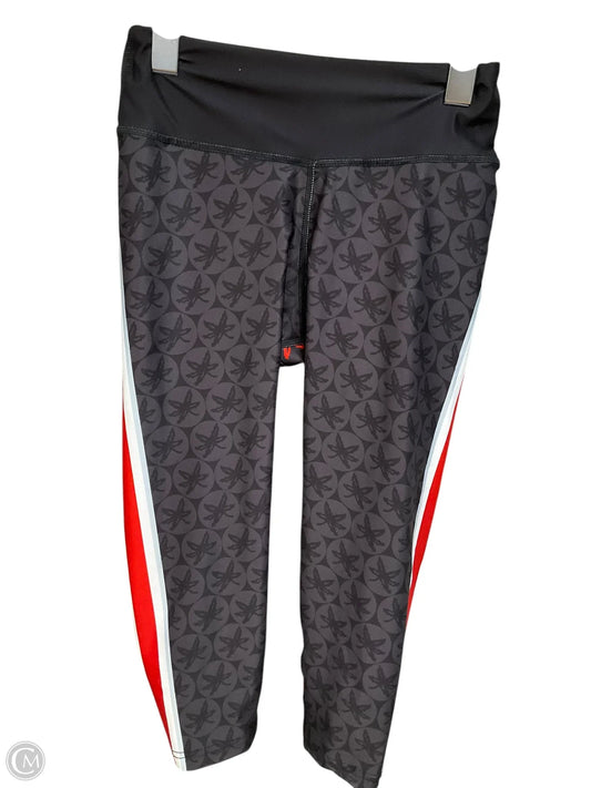 Athletic Leggings Capris By Clothes Mentor In Black & Red, Size: Xs