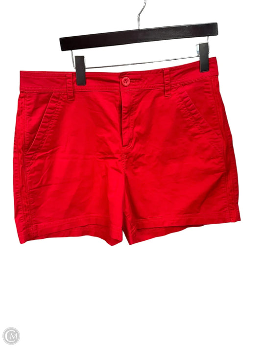 Shorts By Eddie Bauer In Red, Size: 14