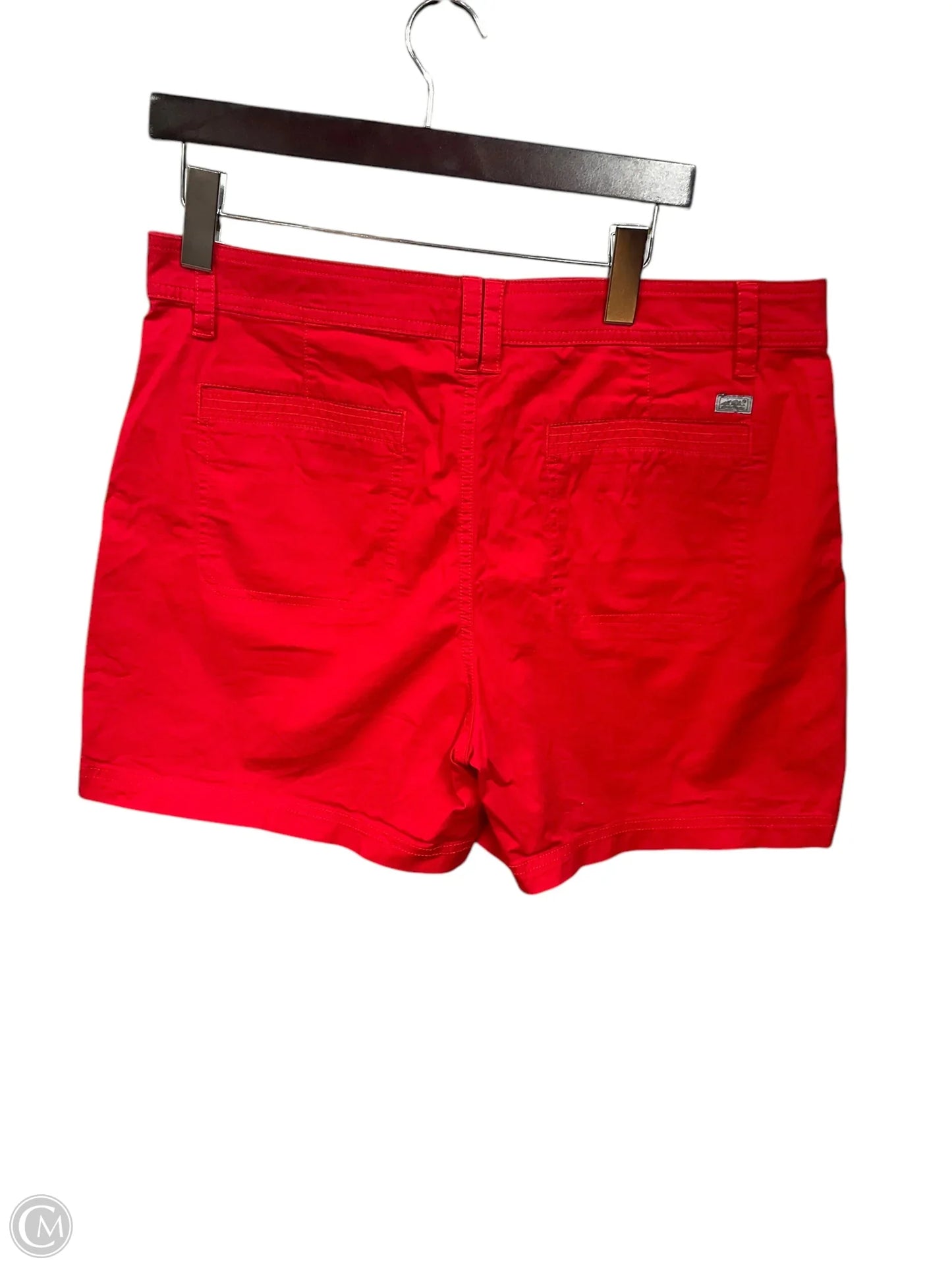 Shorts By Eddie Bauer In Red, Size: 14