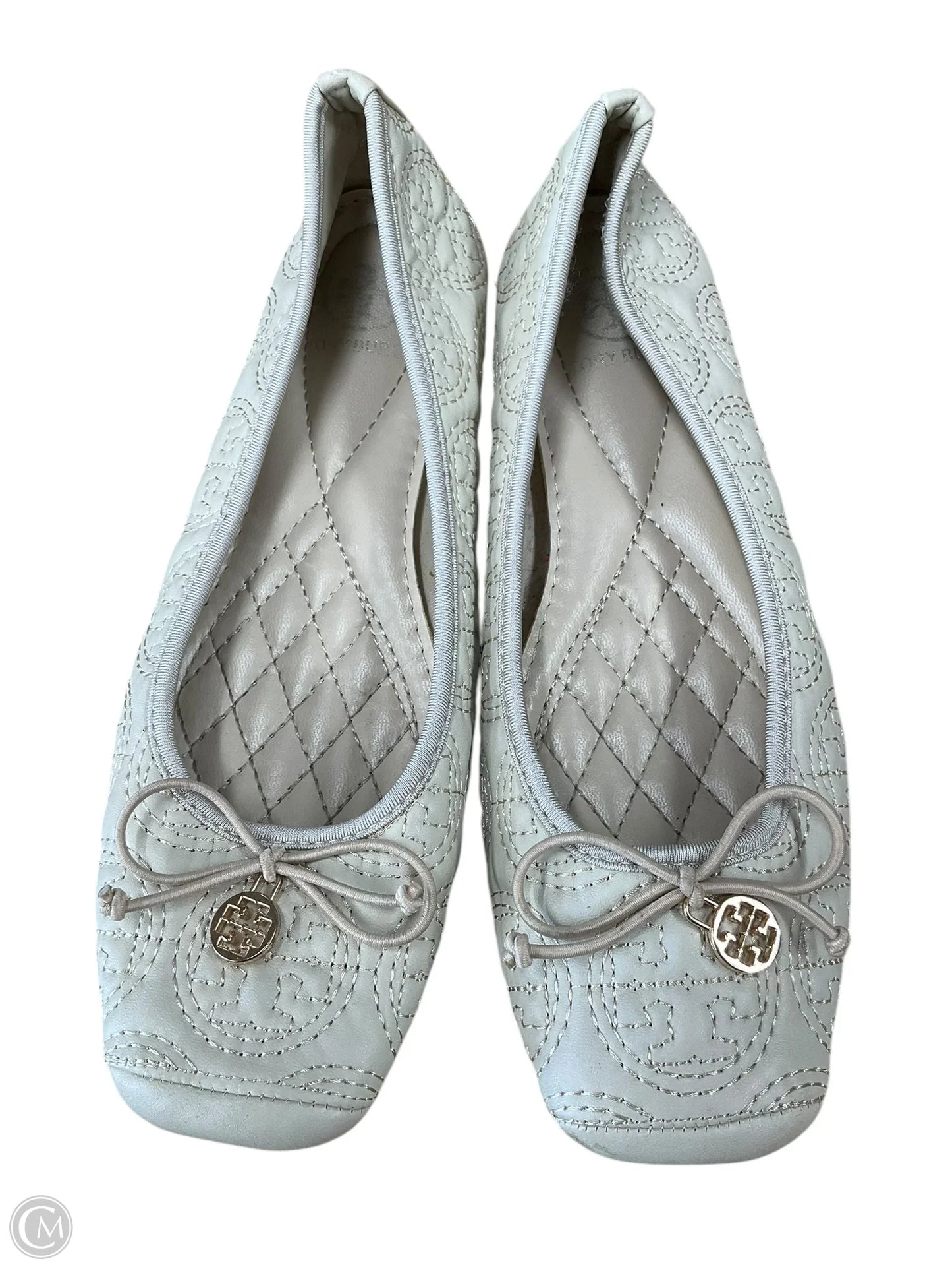 Shoes Designer By Tory Burch In Beige, Size: 7.5