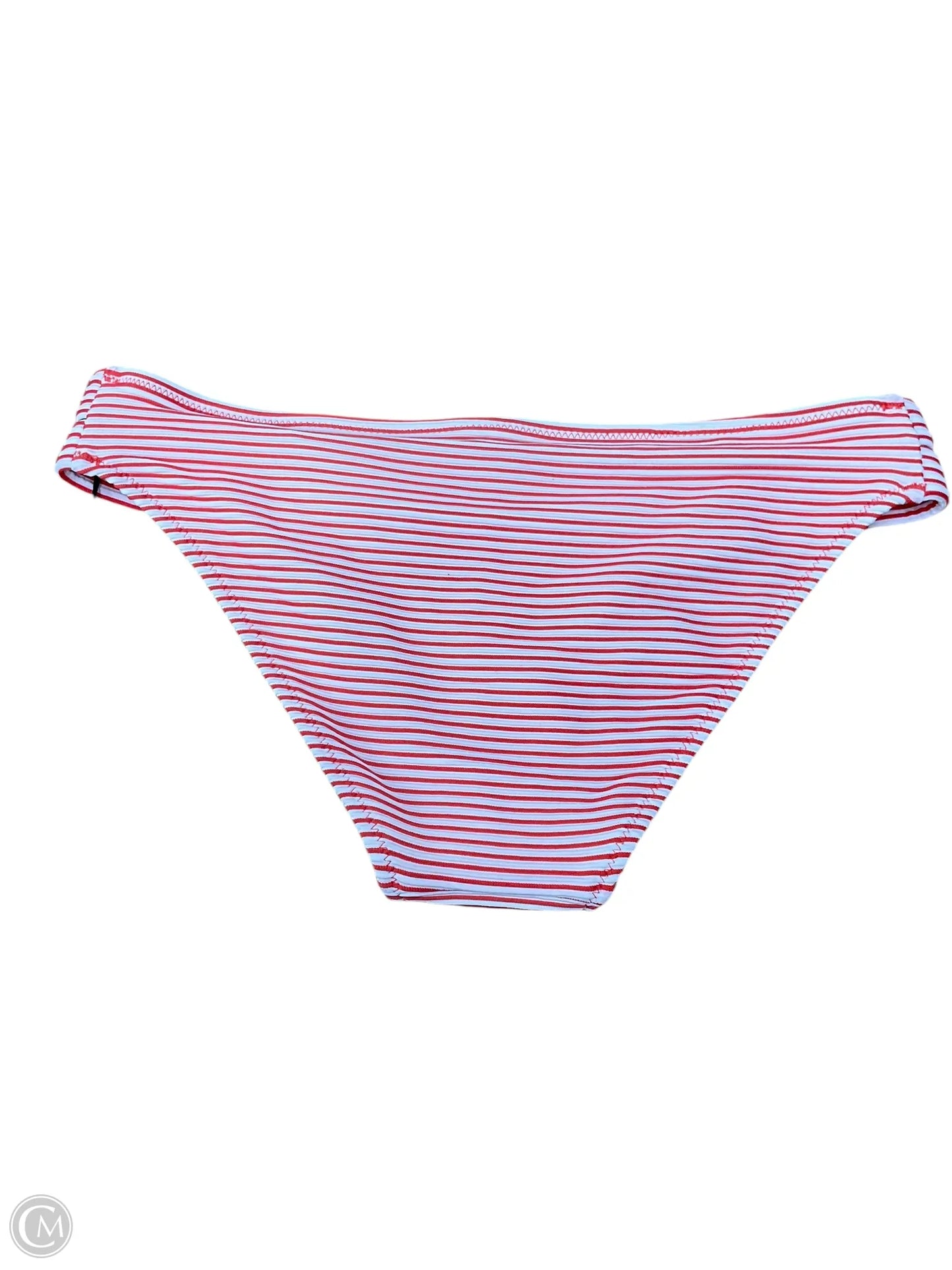 Swimsuit Bottom By Shade & Shore In Striped Pattern, Size: S