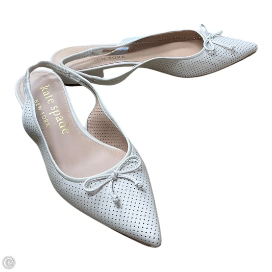 Shoes Designer By Kate Spade In Cream, Size: 8.5