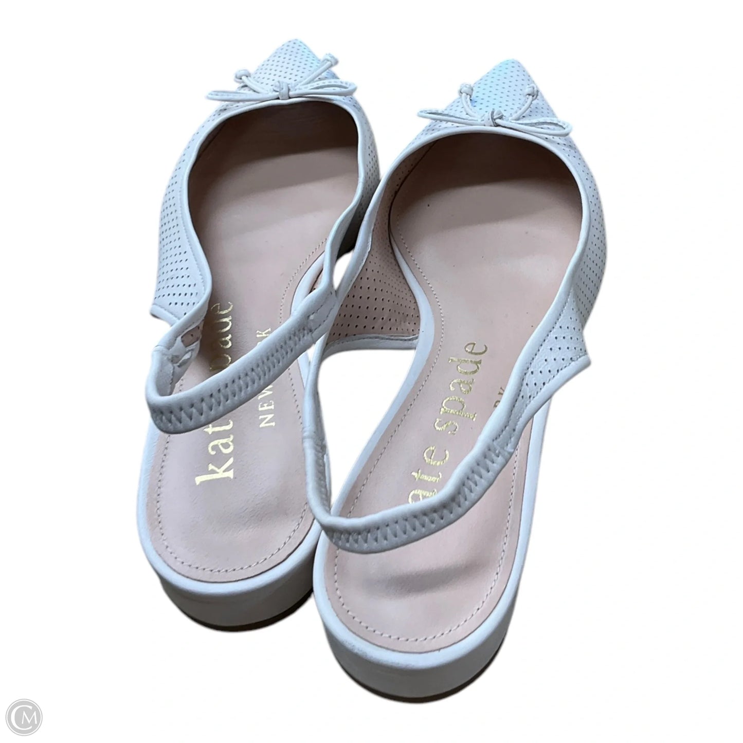 Shoes Designer By Kate Spade In Cream, Size: 8.5