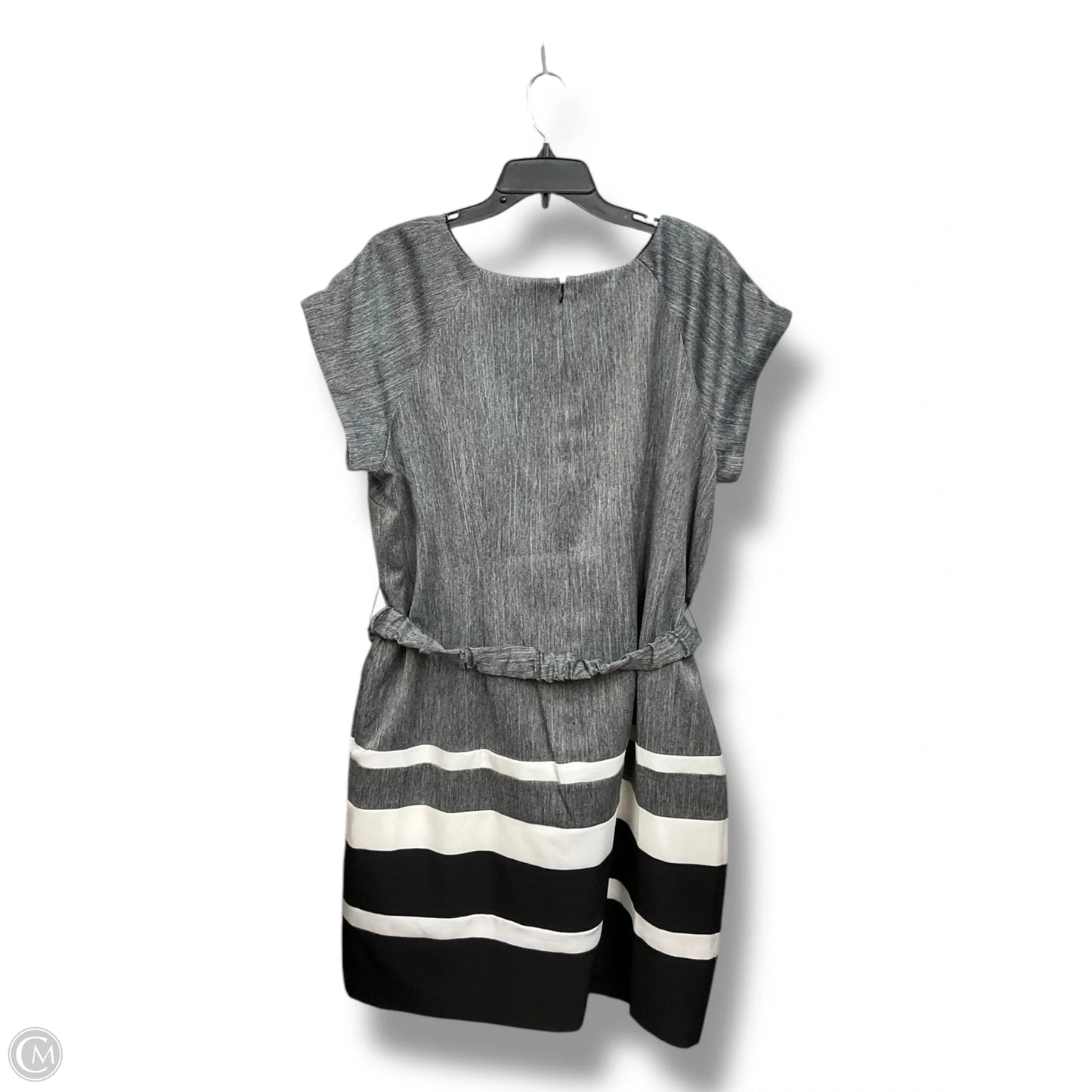 Dress Work By Sandra Darren In Grey, Size: 2x