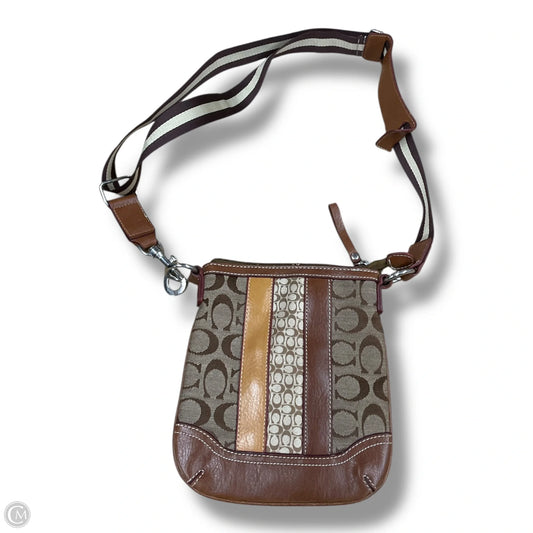 Crossbody Designer By Coach, Size: Small
