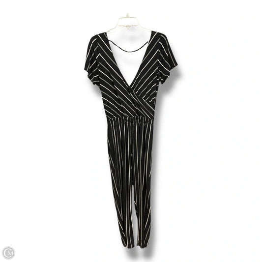 Jumpsuit By Express In Striped Pattern, Size: M
