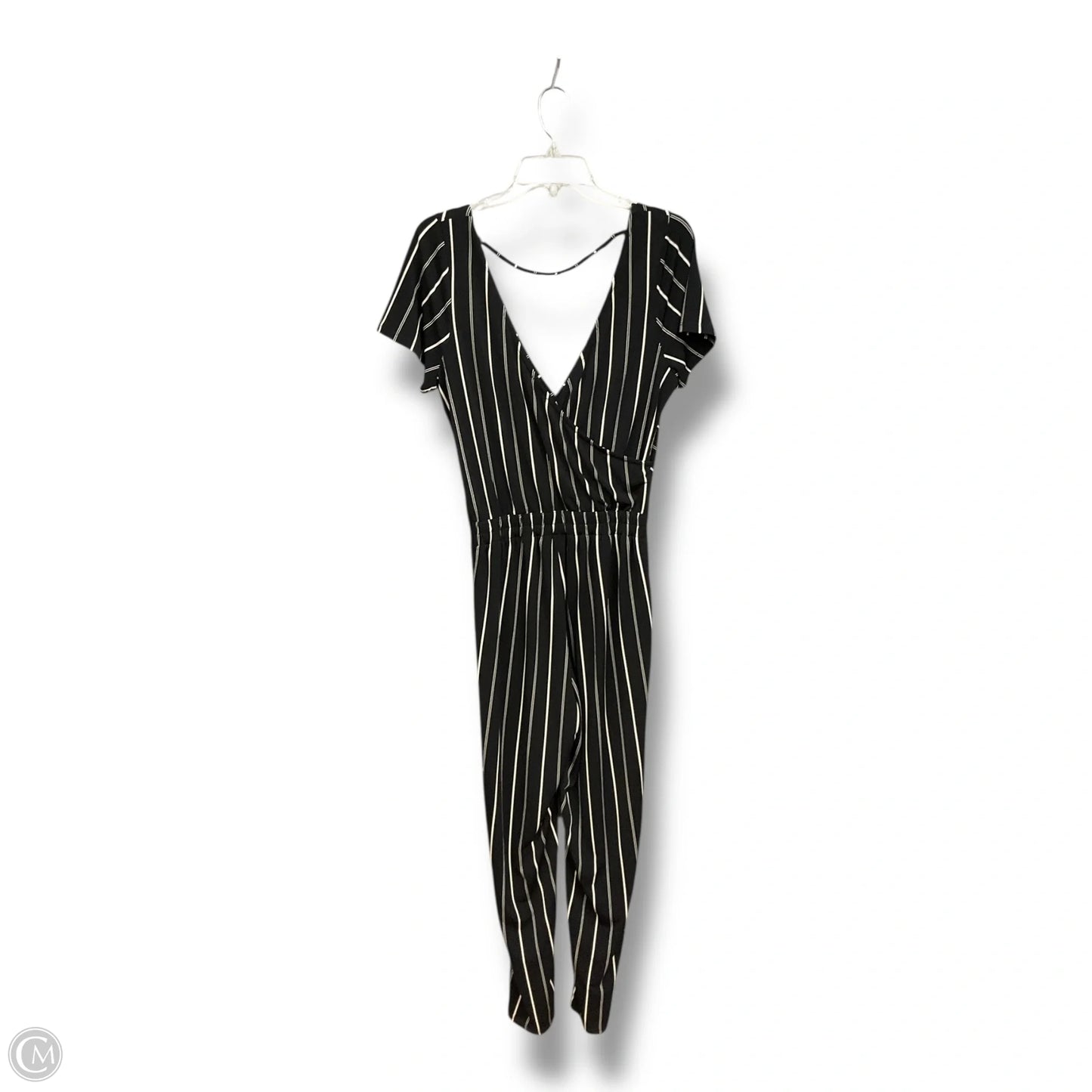 Jumpsuit By Express In Striped Pattern, Size: M