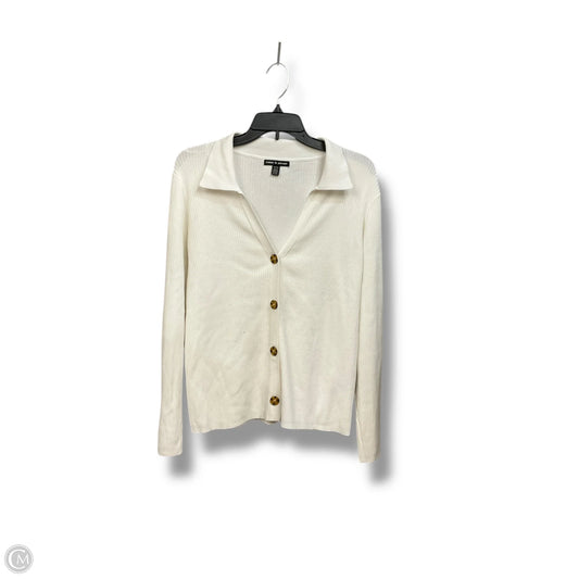 Cardigan By Cable And Gauge In White, Size: M