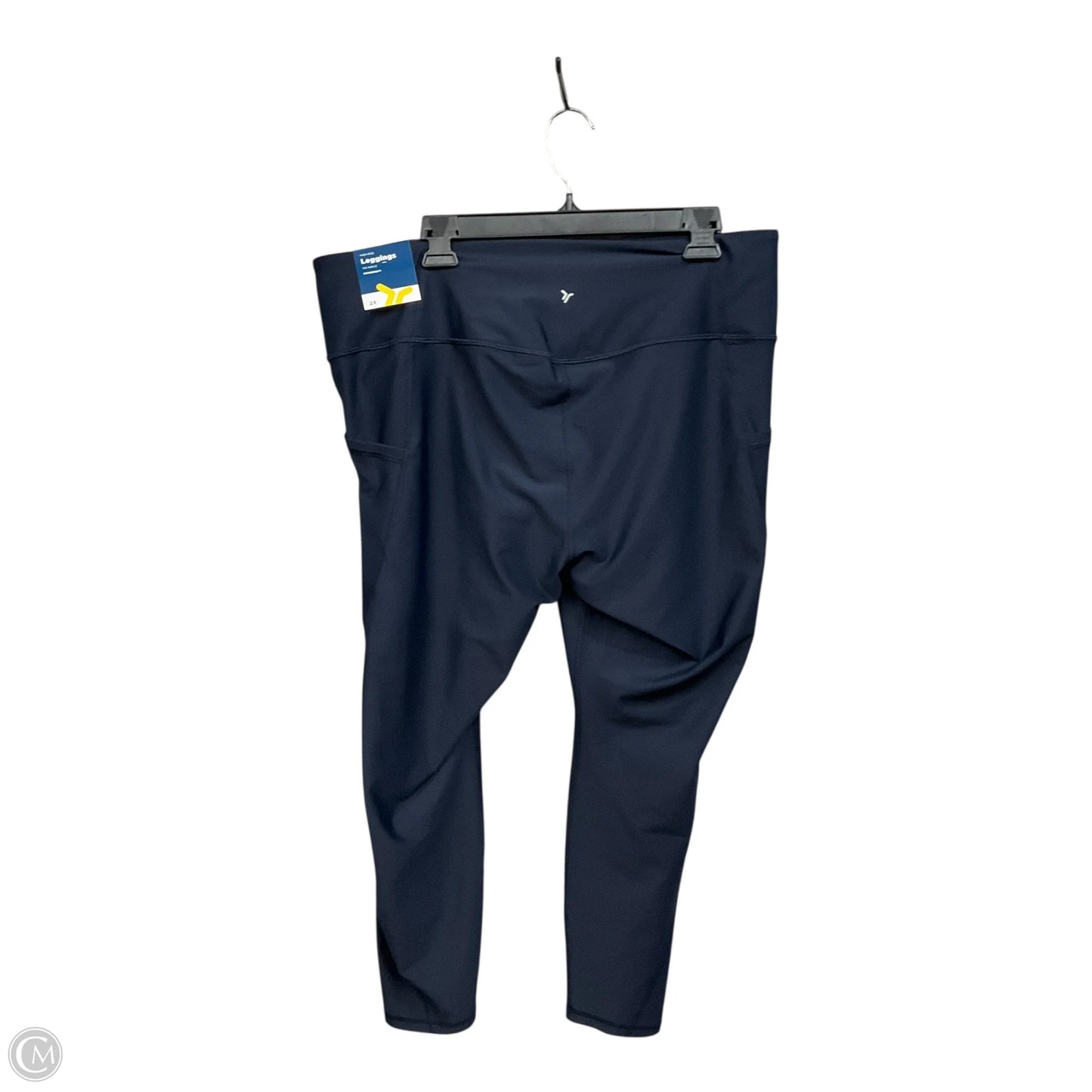 Athletic Leggings By Old Navy In Navy, Size: 2x