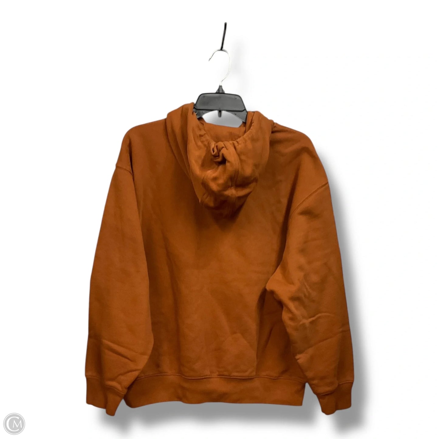 Sweatshirt Hoodie By Adidas In Brown, Size: S